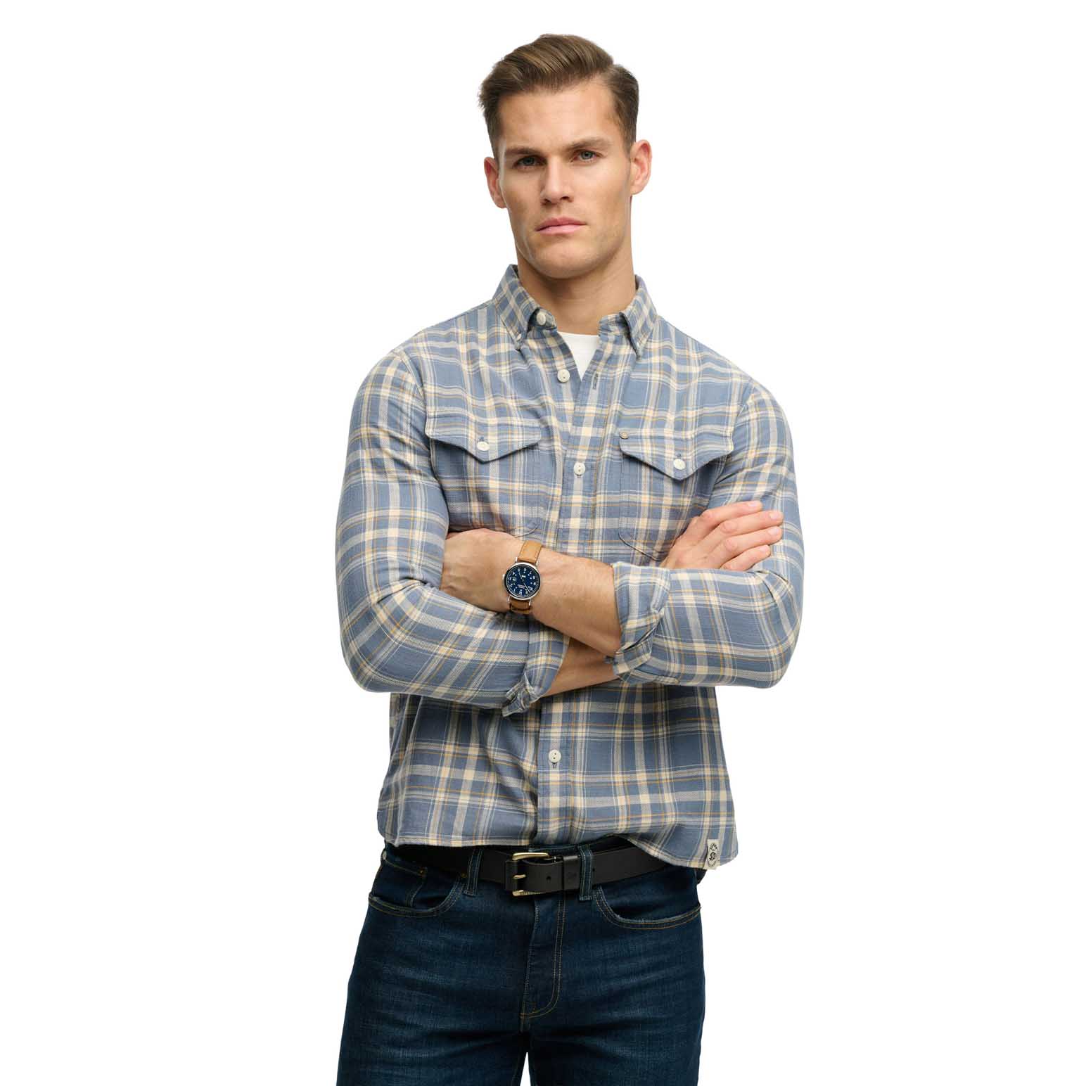 Superdry Merchant Lite Check Shirt